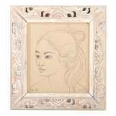 HAN SNEL. PORTRAIT OF A LADY,