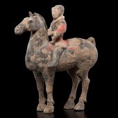 Han-Style Tomb Figure Chinese.