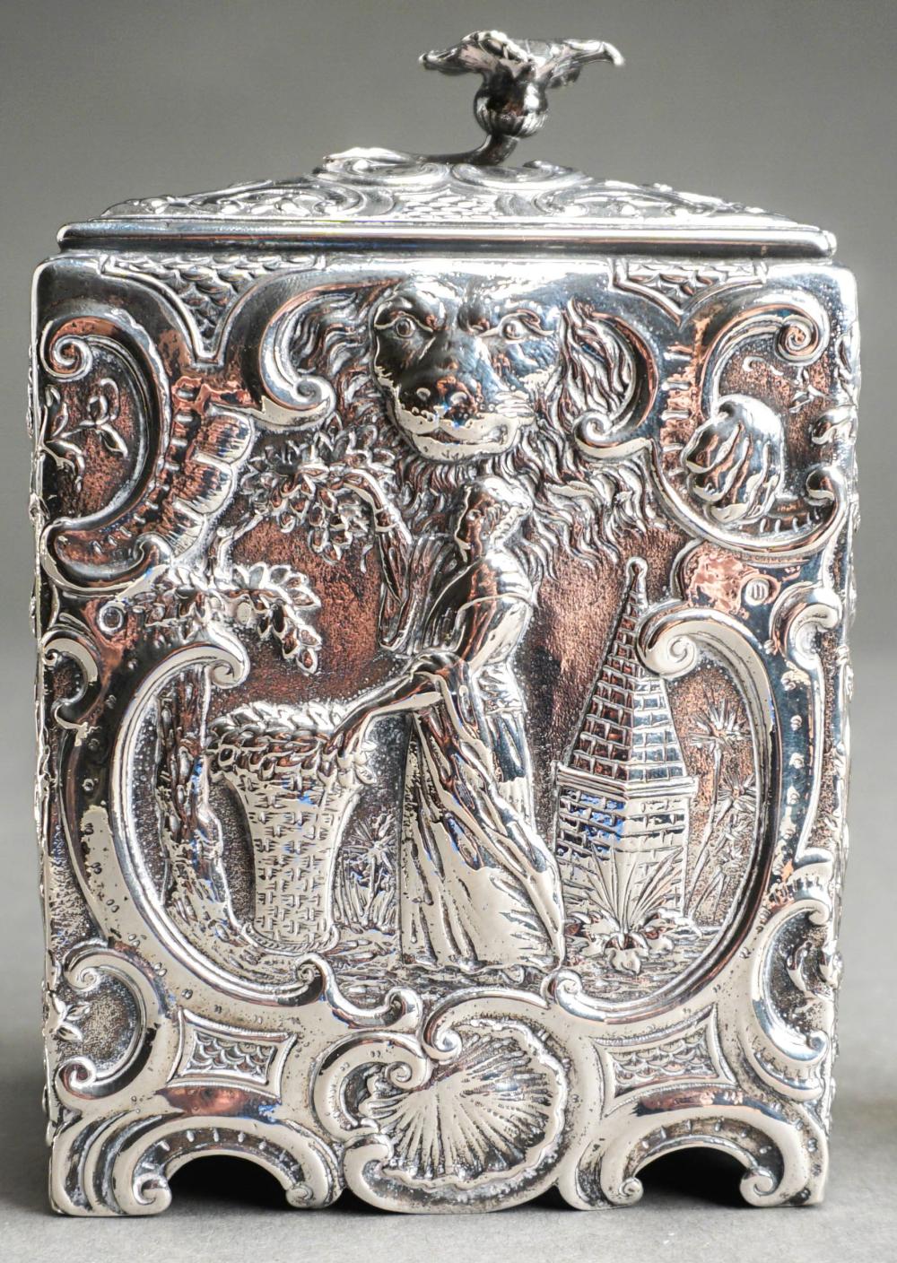 HANAU EXPORT SILVER CHINOISERIE