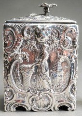 HANAU EXPORT SILVER CHINOISERI