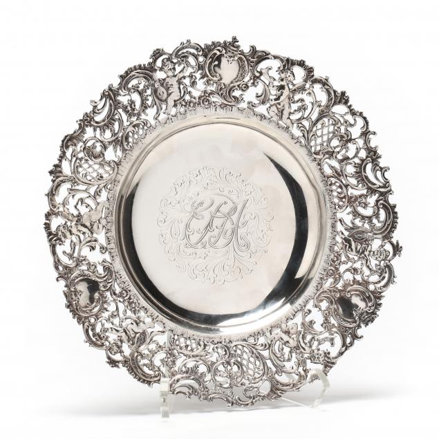 HANAU SILVER RETICULATED FIGURAL