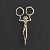 HANAU SILVER SUGAR TONGS 4 ½"