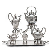 HANAU SILVER TEA AND COFFEE SE