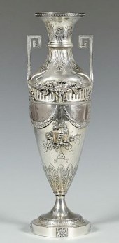 HANAU SILVER VASEHanau Silver