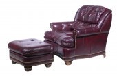 HANCOCK & MOORE LOUNGE CHAIR W
