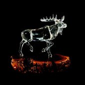 HAND BLOWN ART GLASS FIGURINE,