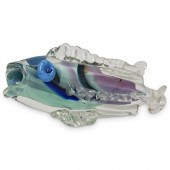 HAND BLOWN & FUSED ART GLASS T