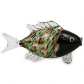 HAND BLOWN MURANO GLASS FISHDE