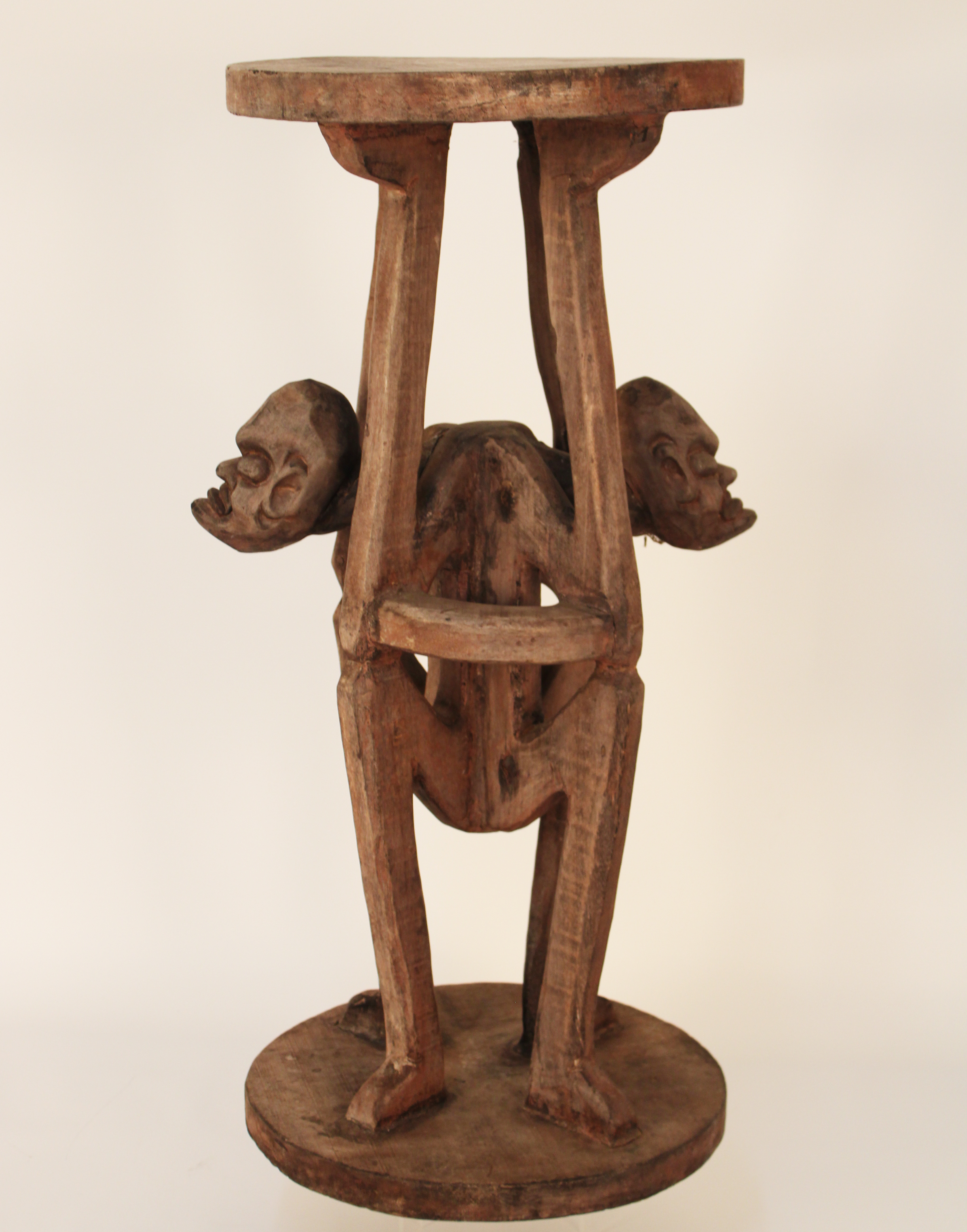 HAND CARVED AFRICAN HARDWOOD