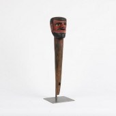 HAND CARVED AND PAINTED DUMMY