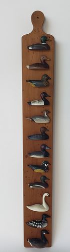 HAND CARVED AND PAINTED WATERFOWL