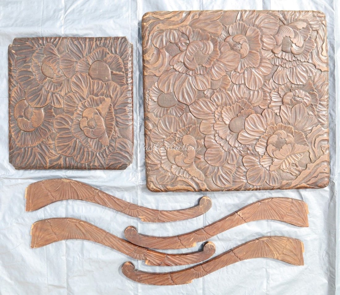 HAND CARVED FOLK ART SOLID WOOD