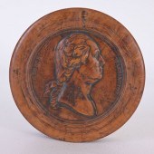 HAND CARVED WOOD GEORGE WASHIN
