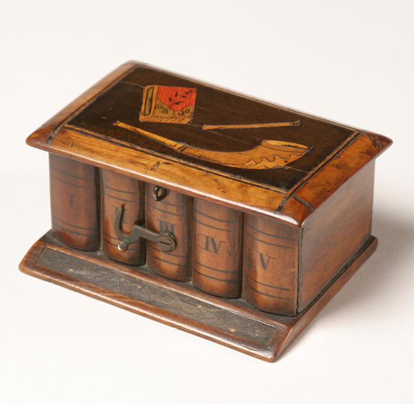 Hand carved wooden folk art tobacco
