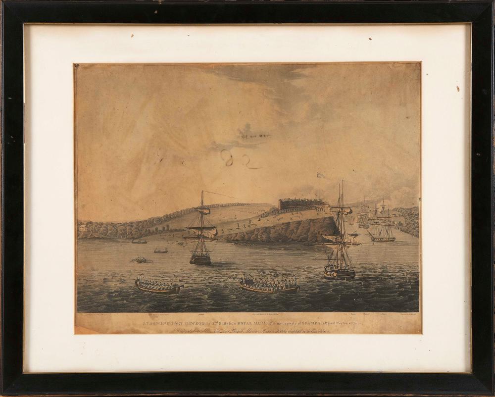 HAND-COLORED AQUATINT AFTER JOHN