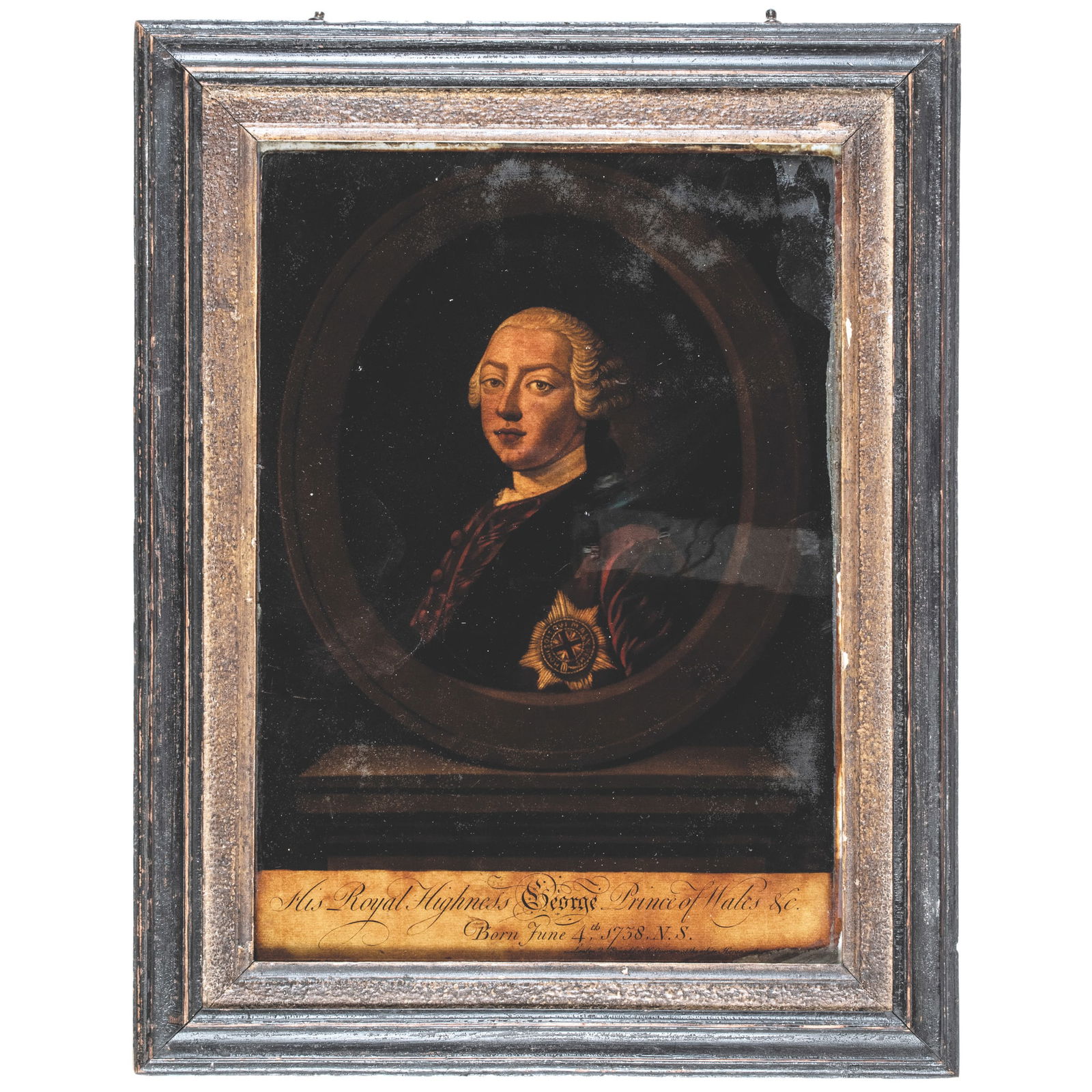 HAND-COLORED BRITISH MEZZOTINTO