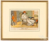 HAND COLORED DOCTOR LITHOGRAPH