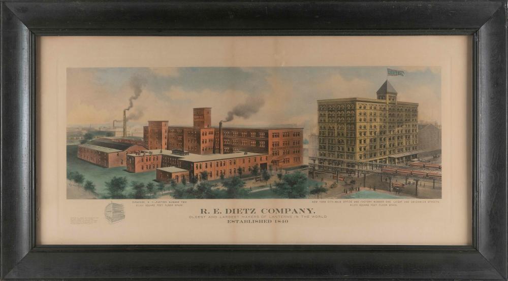 HAND-COLORED ENGRAVING DEPICTING