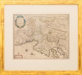 HAND-COLORED ENGRAVING OF ISTR