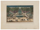 HAND-COLORED ENGRAVING OF VERS