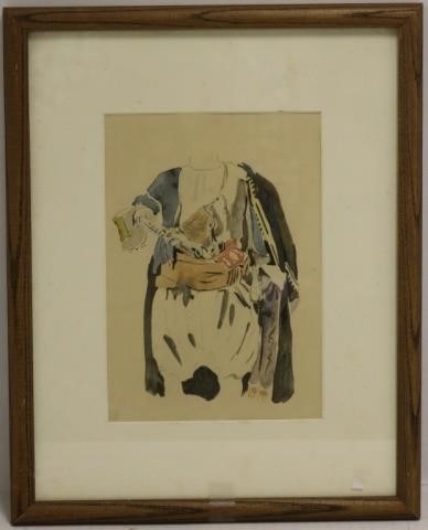 HAND COLORED LITHOGRAPH BY EUGENE