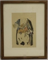 HAND COLORED LITHOGRAPH BY EUG