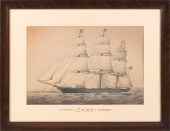 HAND-COLORED LITHOGRAPH "CLIPP