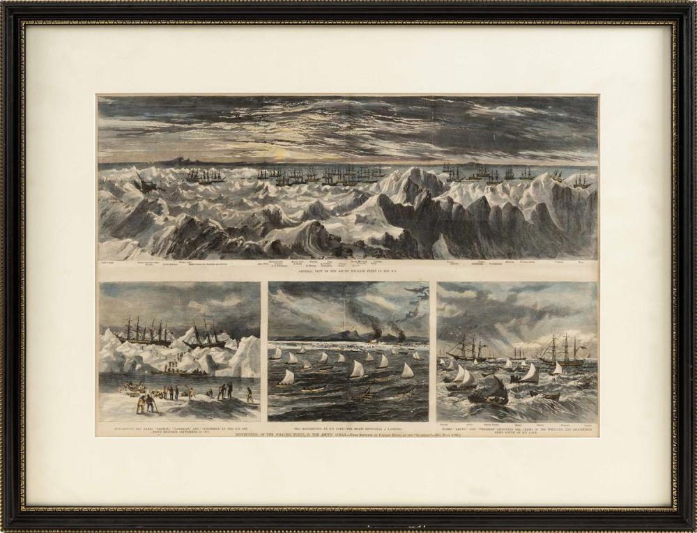 HAND-COLORED LITHOGRAPH