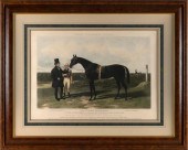 HAND-COLORED LITHOGRAPH "FORES
