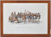 HAND COLORED NATIVE AMERICAN L