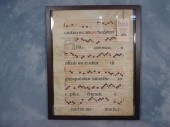 Hand colored parchment missal