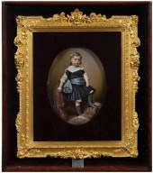 Hand colored photograph, J. B.
