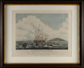HAND-COLORED PRINT “SOUTH SEA