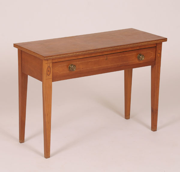 Hand crafted American inlaid side