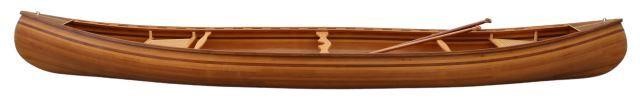 HAND-CRAFTED CEDAR STRIP CANOE &
