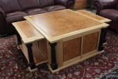 HAND CRAFTED MAPLE AND BURL CH