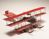 Hand crafted metal tri-plane m