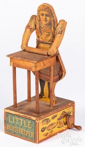 HAND CRANK LITHOGRAPHED LITTLE