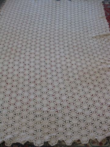 Hand Crochet Bedspread circle &