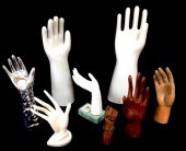 HAND DISPLAY MODELS, EIGHT PIE