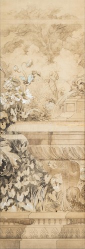 HAND-DRAWN DECORATIVE PANELHan