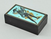 Hand Enameled Humidor by Thelm