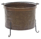 HAND-HAMMERED COPPER &AMP; IRO