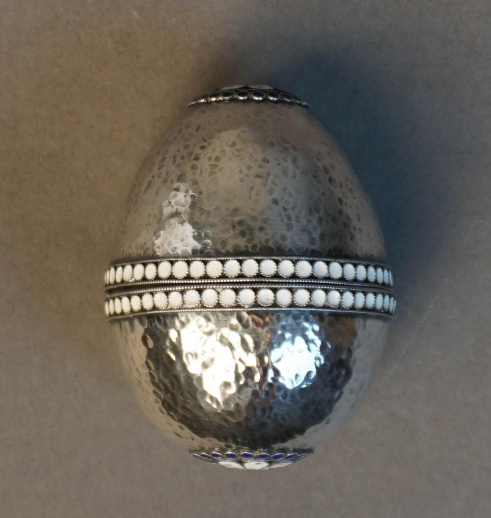HAND-HAMMERED STERLING SILVER AND