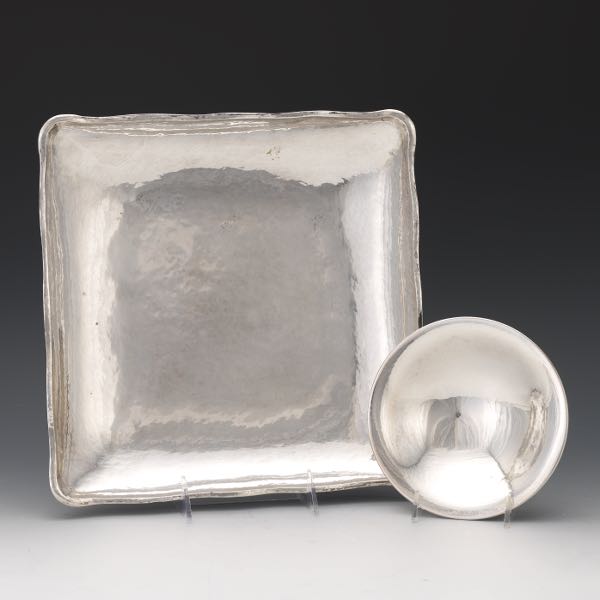 HAND HAMMERED STERLING SILVER