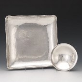HAND HAMMERED STERLING SILVER