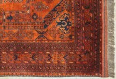 HAND KNOTTED AFGHAN TRIBAL ARE