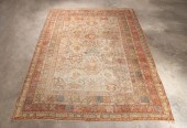 HAND KNOTTED ANTIQUE WOOL TURK