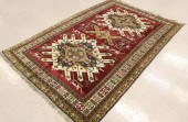 HAND KNOTTED AREA RUG, CAUCASI