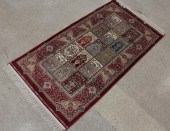 HAND KNOTTED 'BAMBOO SILK' ARE